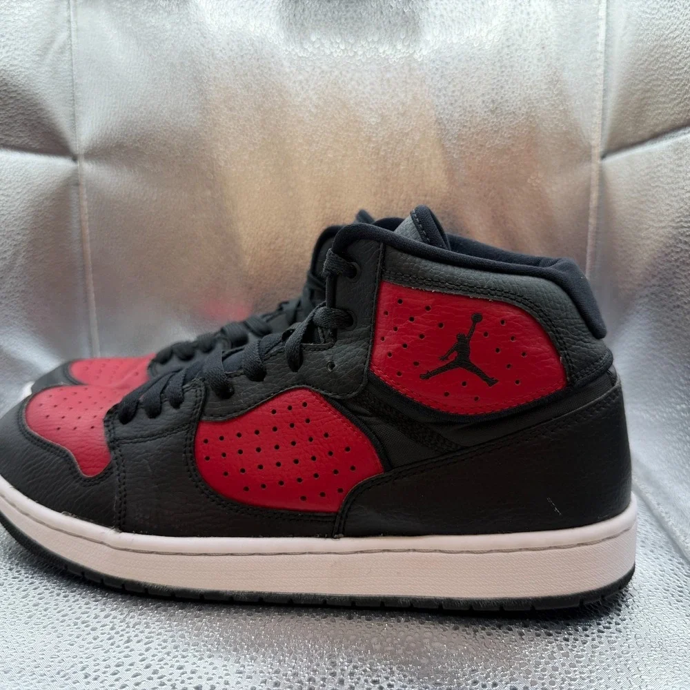 Size 11 Nike Air Jordan Access Black Gym Red White Mens Sneaker Shoes AR3762-006